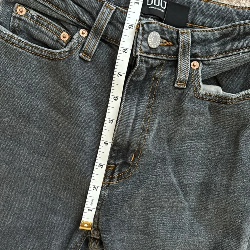 Urban Outfitters- BDG Girl Friend High Rise Charcoal Denim Pants size 25